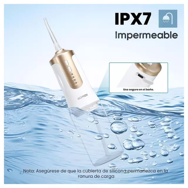 IRRIGADOR BUCAL PORTATIL