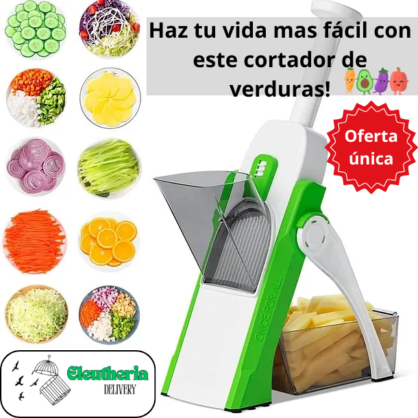 Cortador de Verduras Mandolina Multifuncional