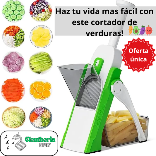 Cortador de Verduras Mandolina Multifuncional