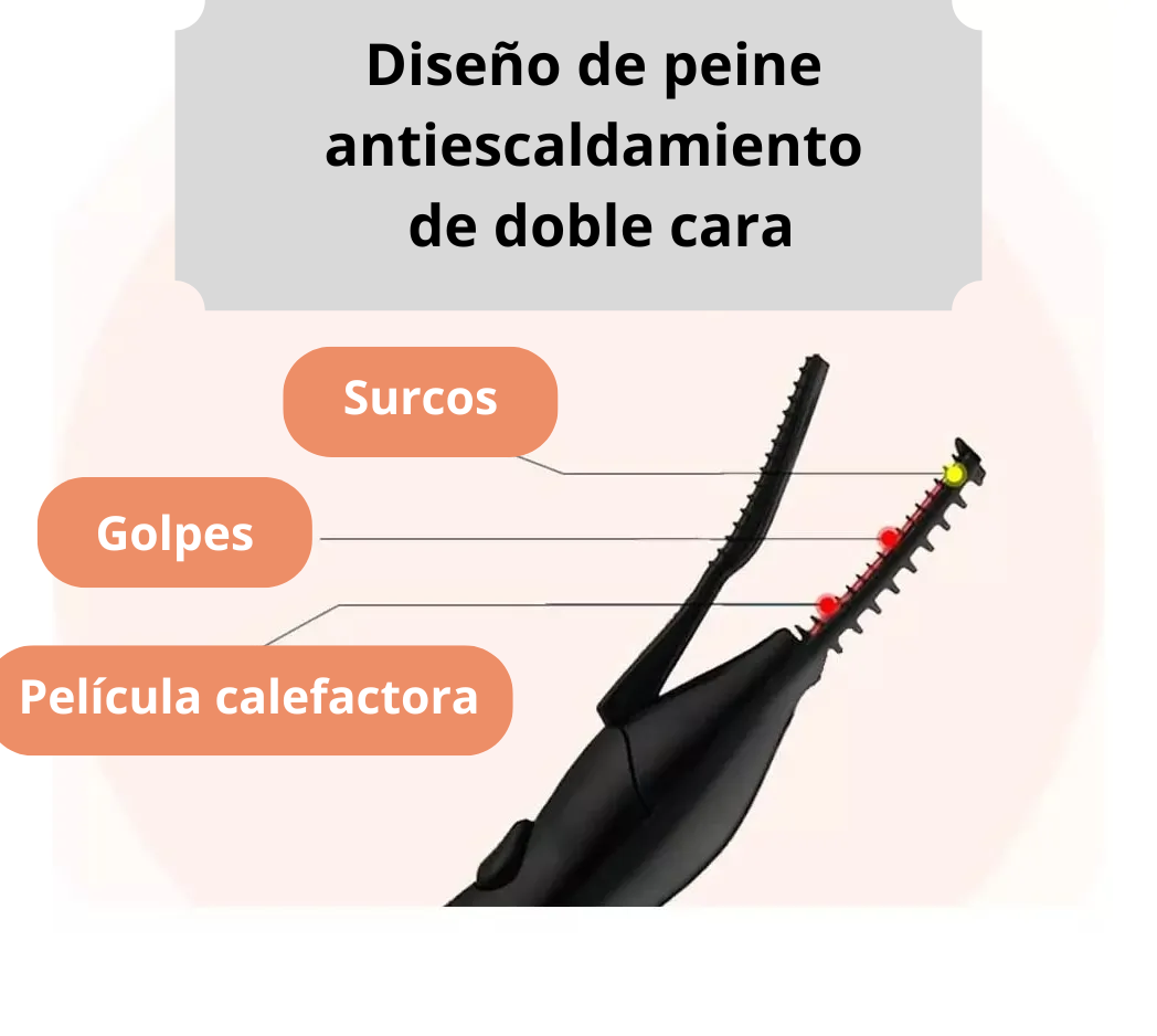 Rizador de Pestañas Eléctrico Premium HOY FIN BLACK FRIDAY