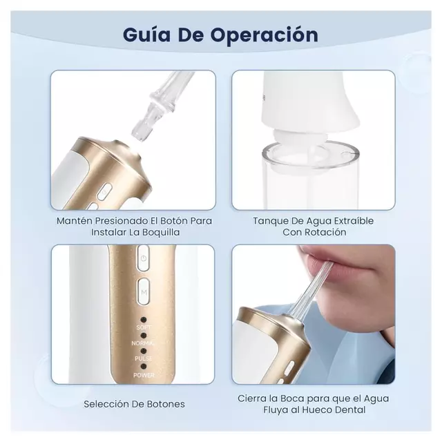 IRRIGADOR BUCAL PORTATIL