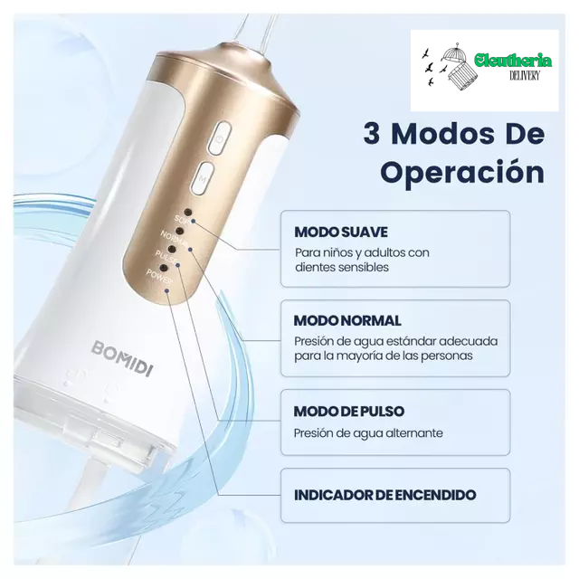 IRRIGADOR BUCAL PORTATIL