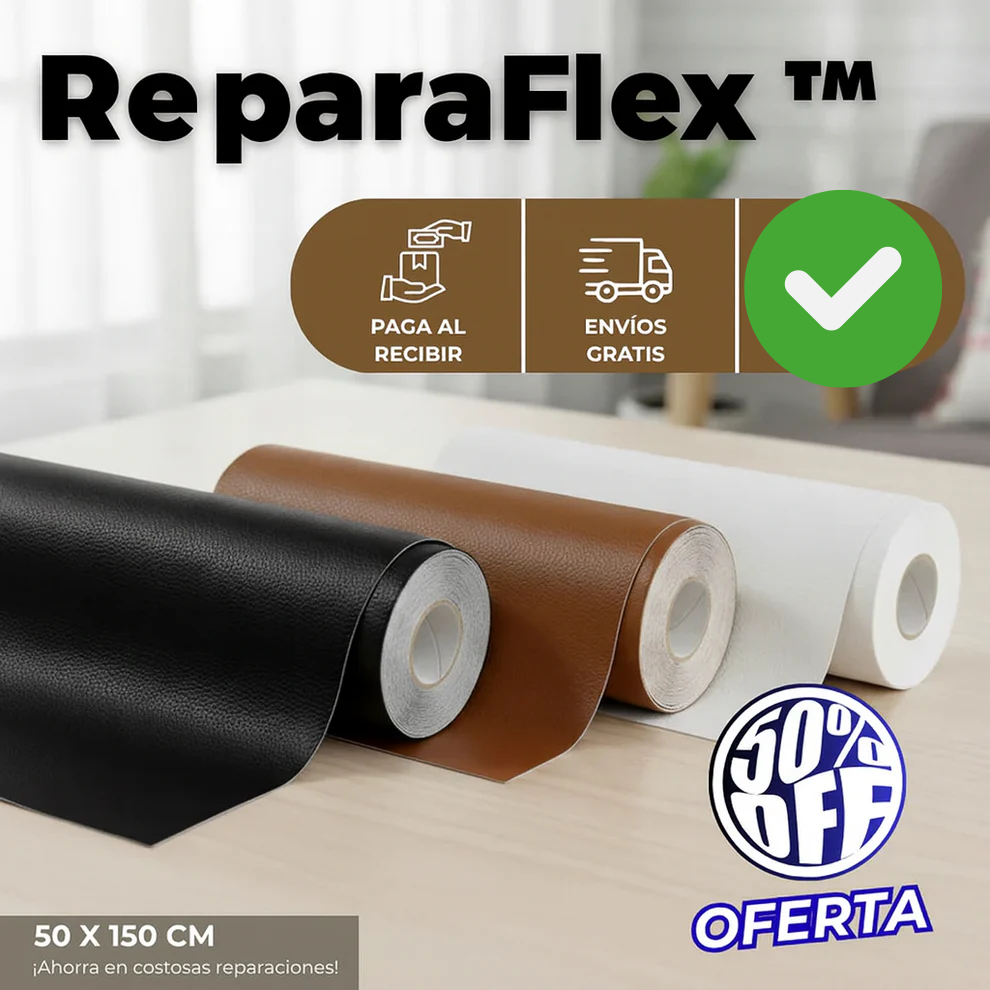 Rollo cuero adhesivo de reparacion